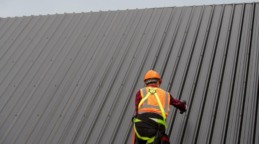 Professional metal roof installation services in New Braunfels, TX